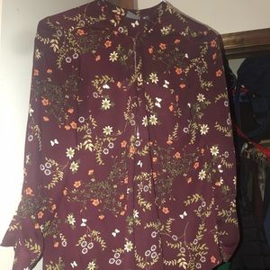 Flowered blouse